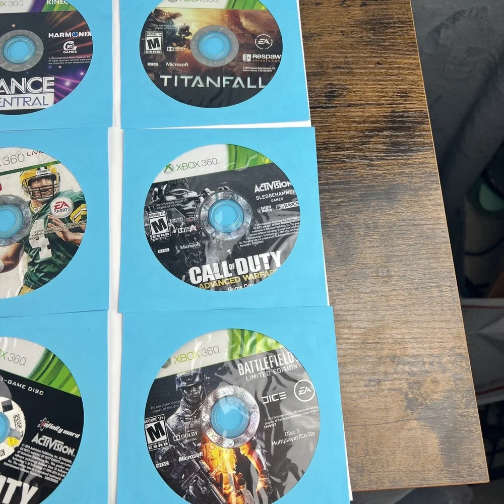 Multi Platform Loose Discs Video Game - Lot Of 50 - AS IS Untested Scratches #4